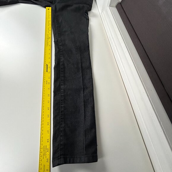 Prana Jeans Womens 2/26 Kayla Black/Dk‎ Grey Skinny Stretch Organic Cotton Blend - Picture 8 of 13